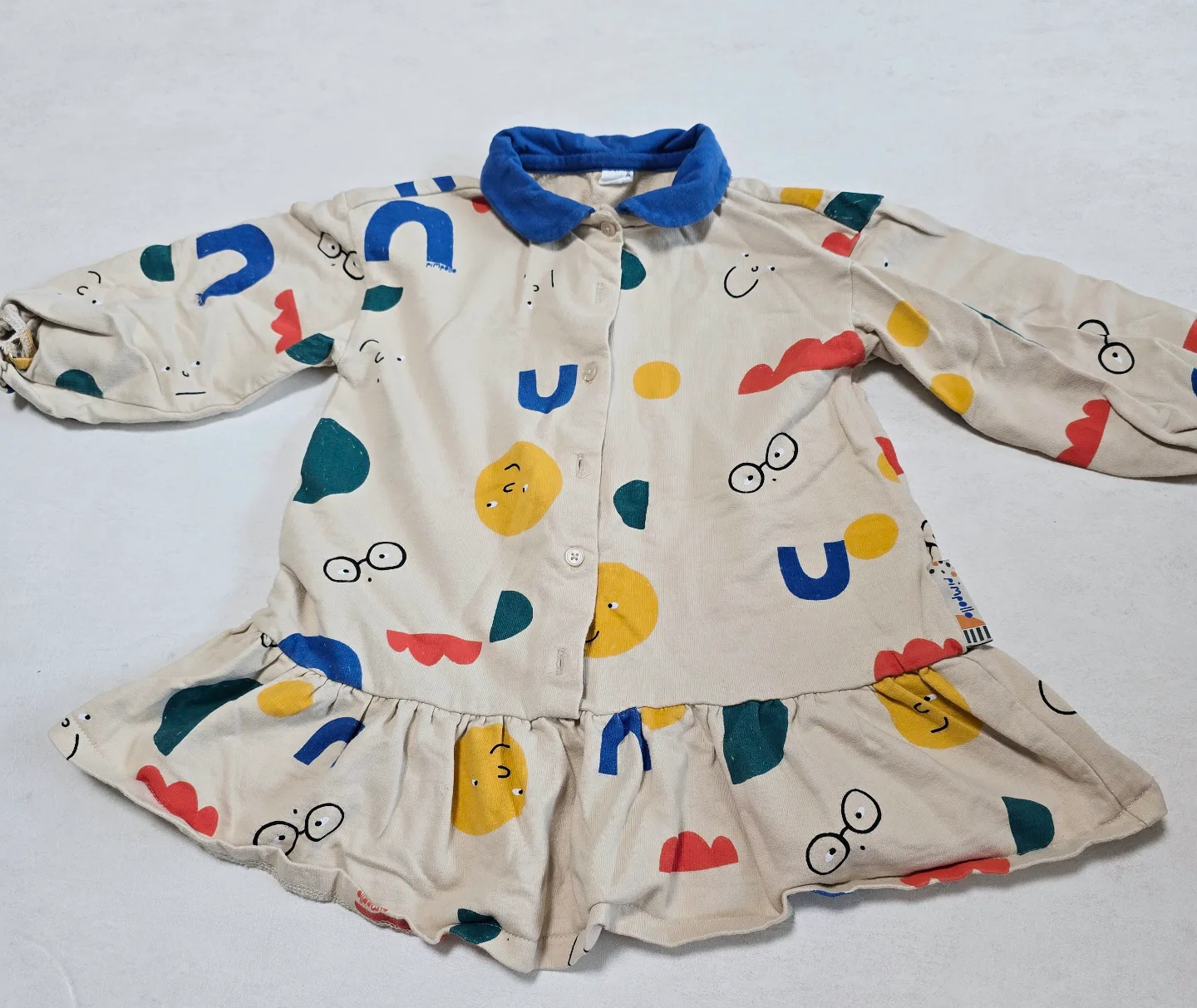 삠뽀요 패턴 원피스 120