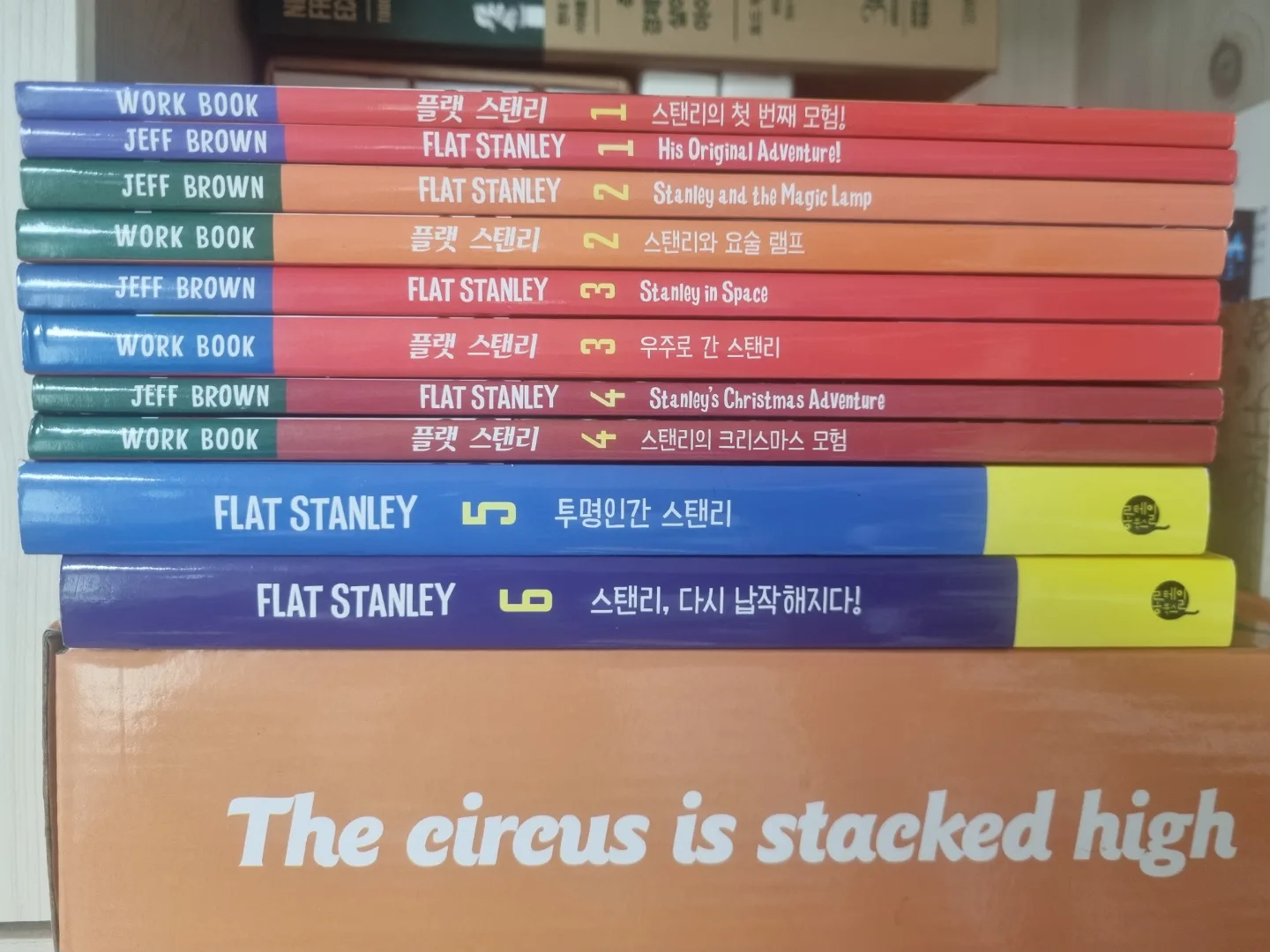 플랫 스탠리 영어 원서 세트