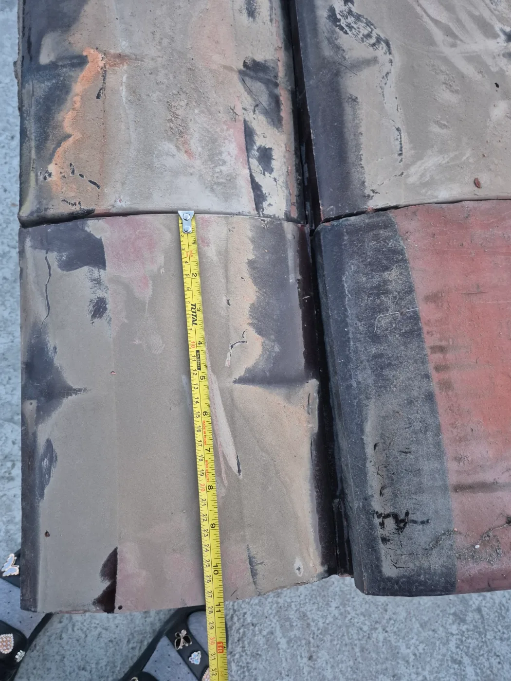 중고 도자기 기와