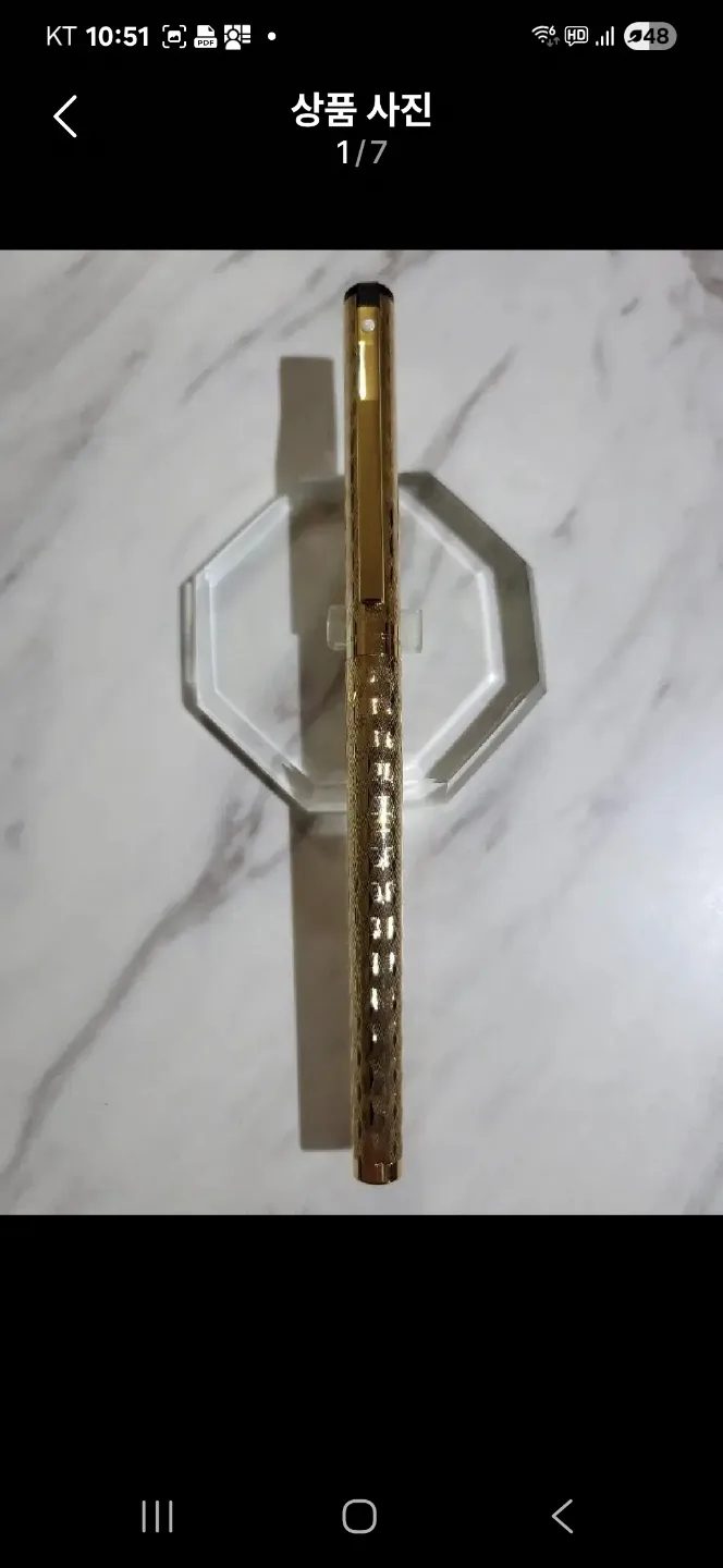 [빈티지] 쉐퍼 F닙 금장 슬림형 중고 만년필  P-40