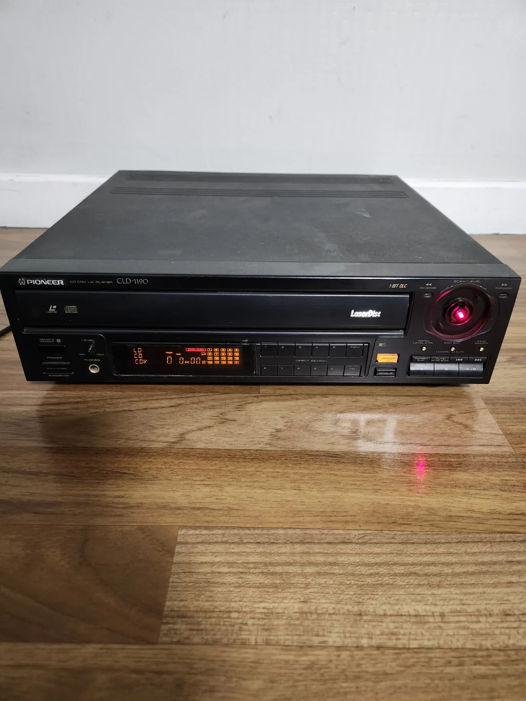 파이오니아 CLD-1190 CD/LD 플레이어!부품용 수리용