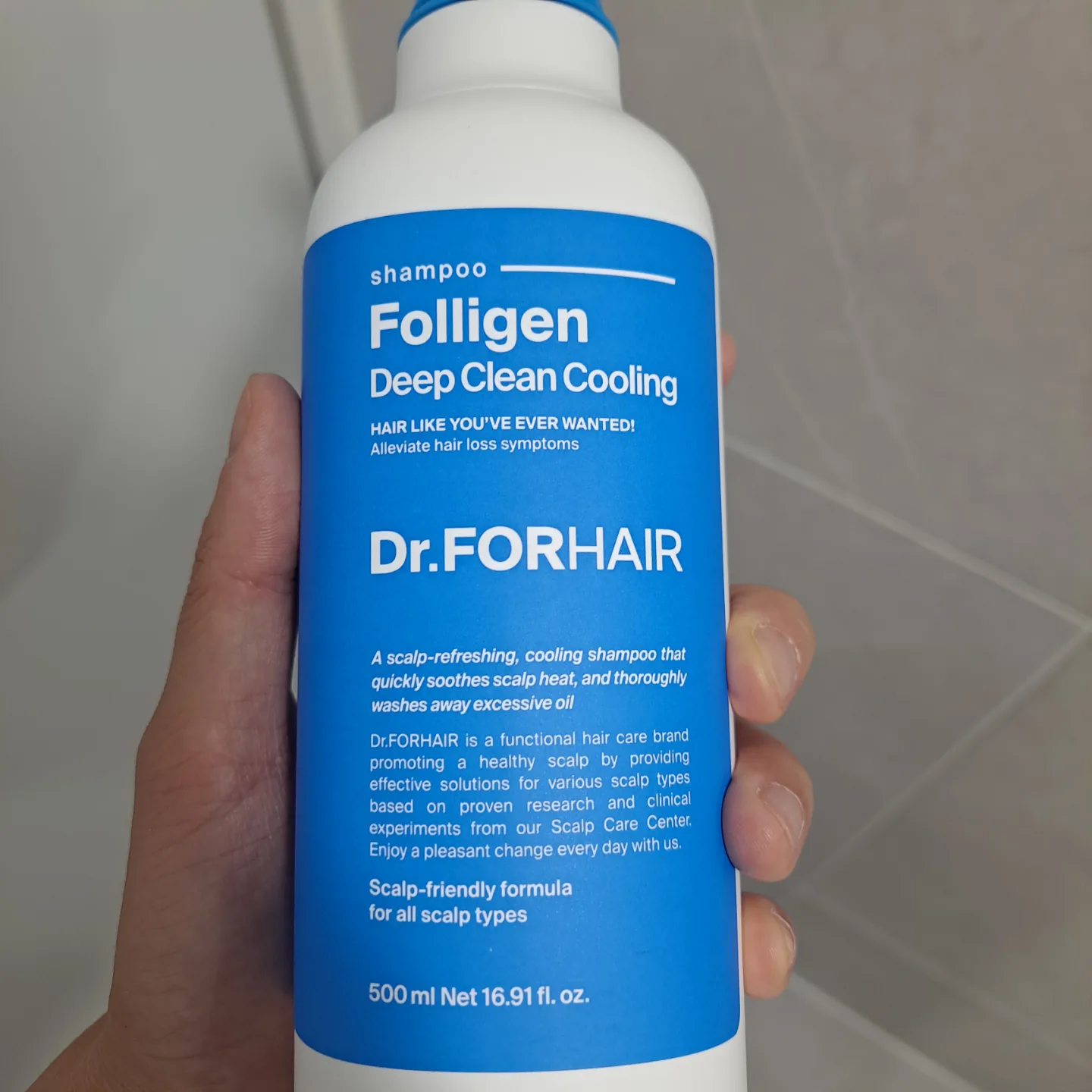 닥터포헤어 쿨링 샴푸 중고판매