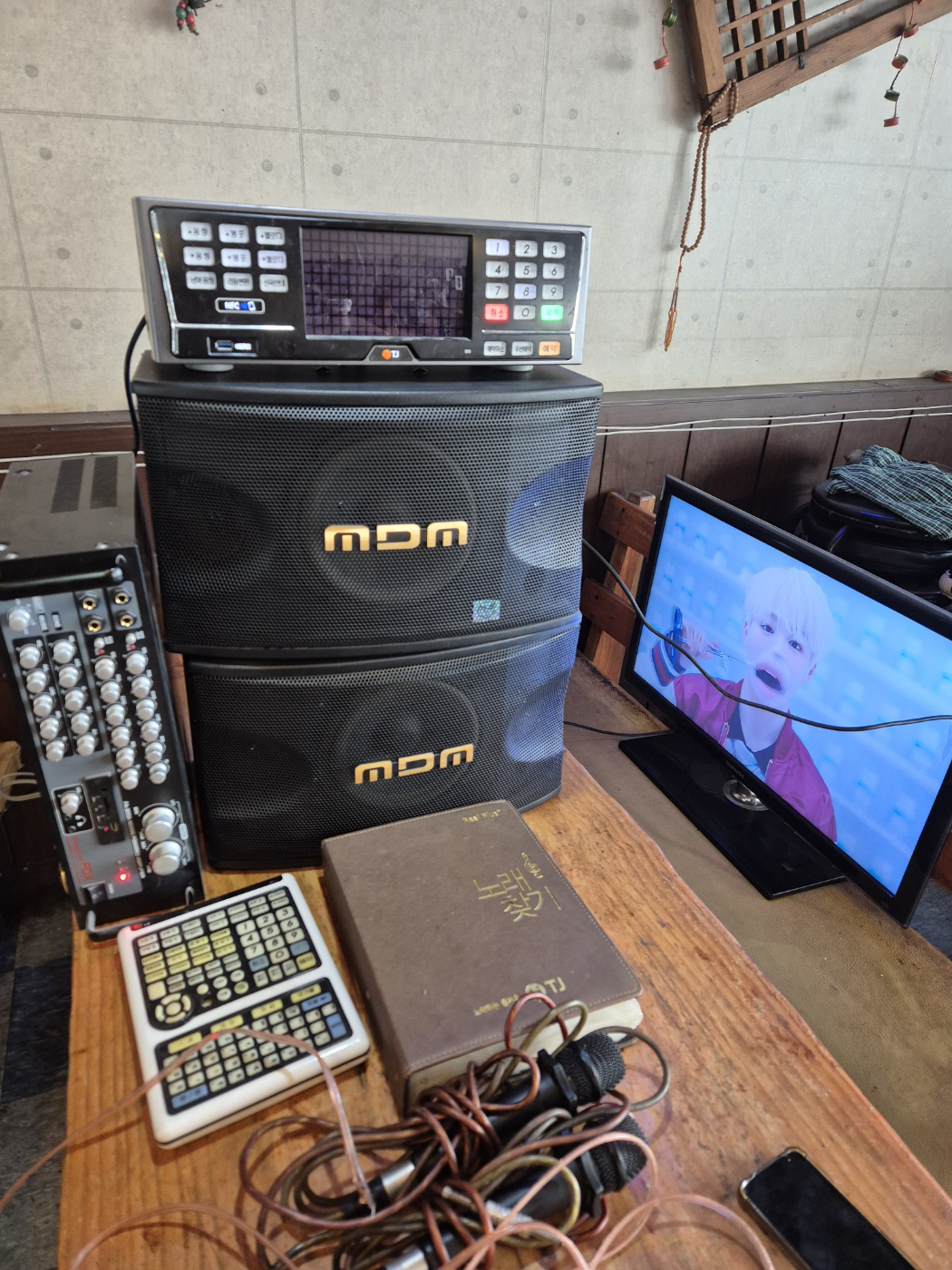 TJ(태진)코인노래방 기기 풀세트