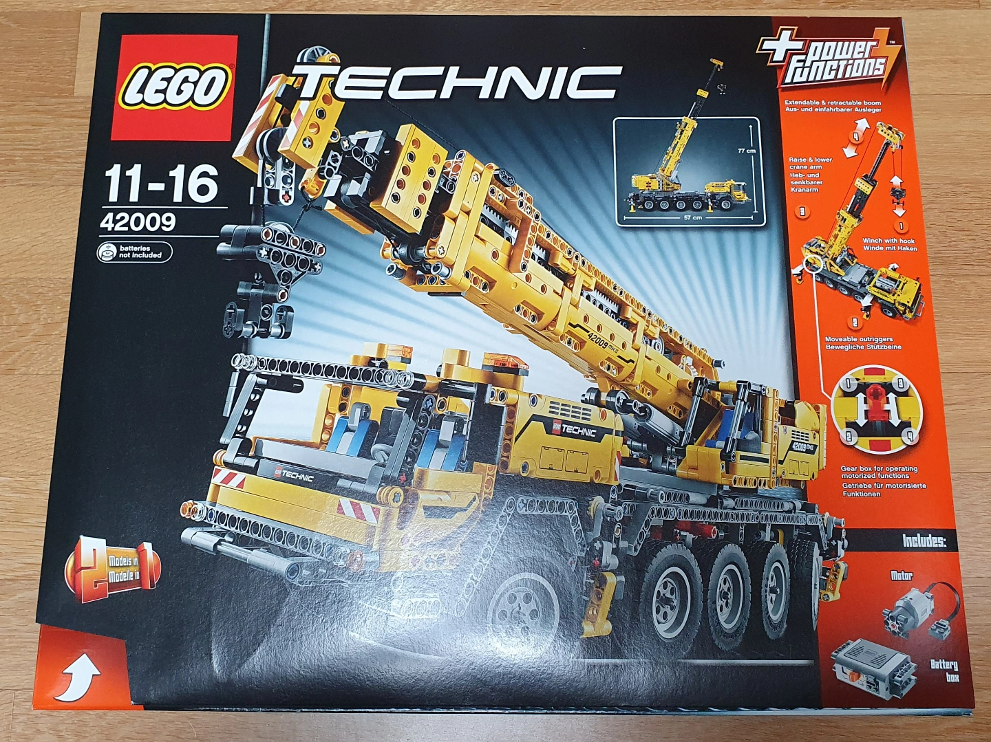 레고 테크닉 42009 모바일 크레인 mk2 새제품 lego