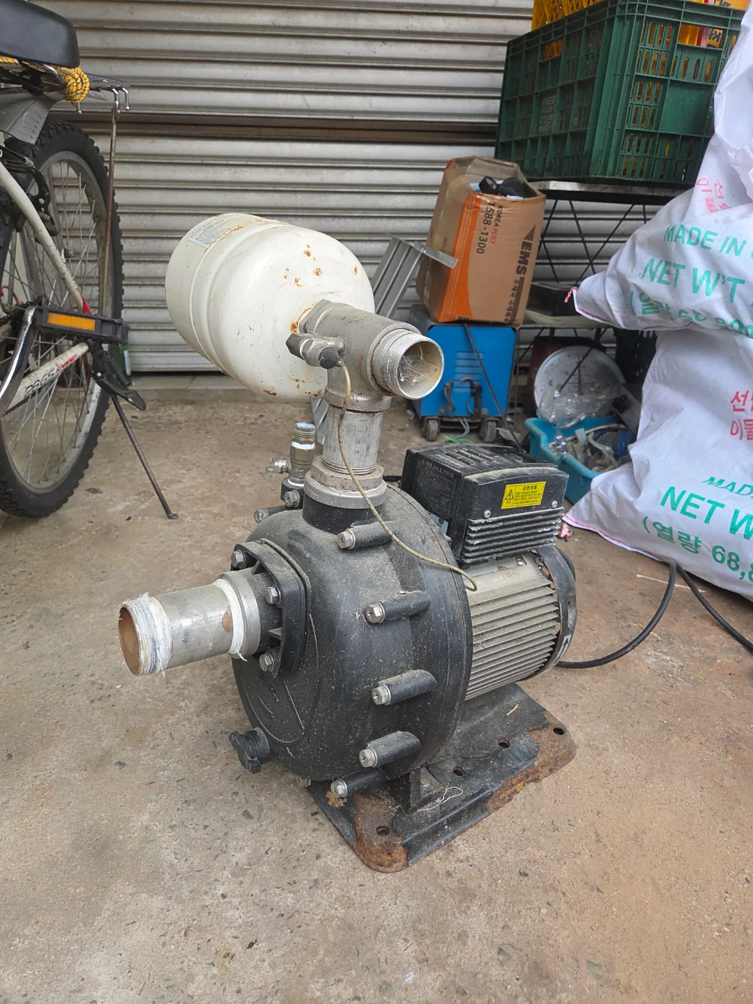 중고 한일 자동펌프 HIE1-1000SS