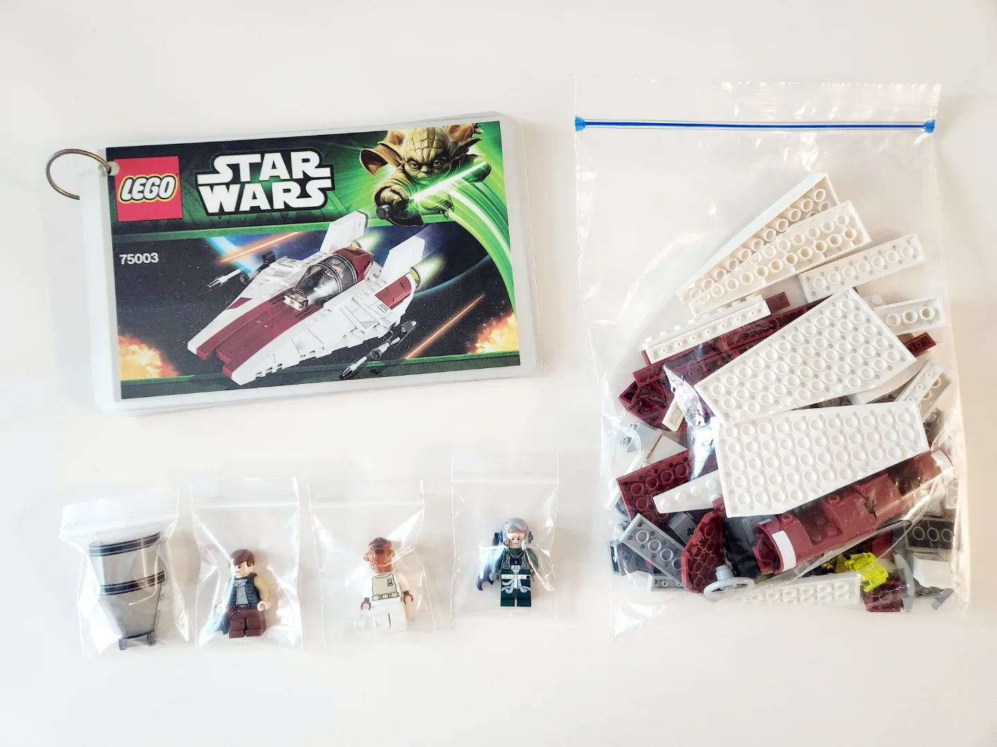 레고 스타워즈 75003 (2013) A-윙 스타파이터 중고 판매합니다