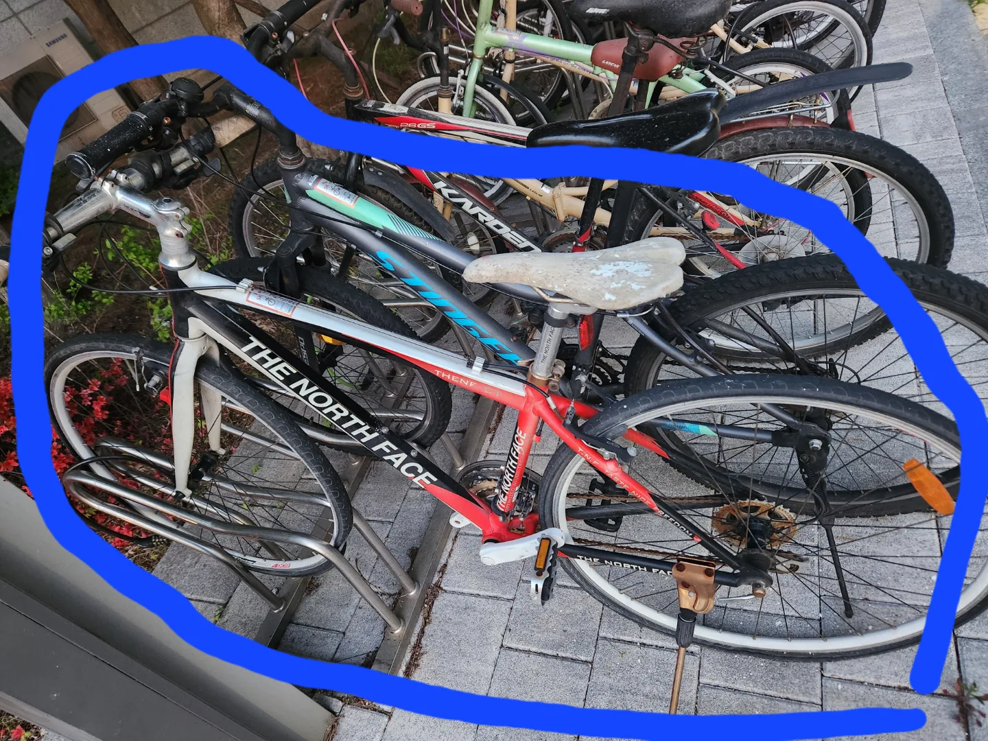 중고 자전거 수리필요