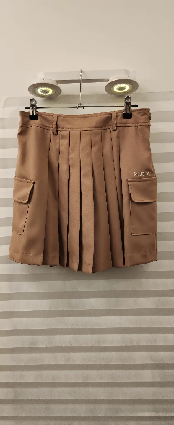 PURDY 골프 카고 플리츠 스커트 M