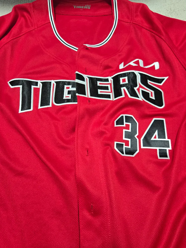 최형우 기아 유니폼 110사이즈(중고)