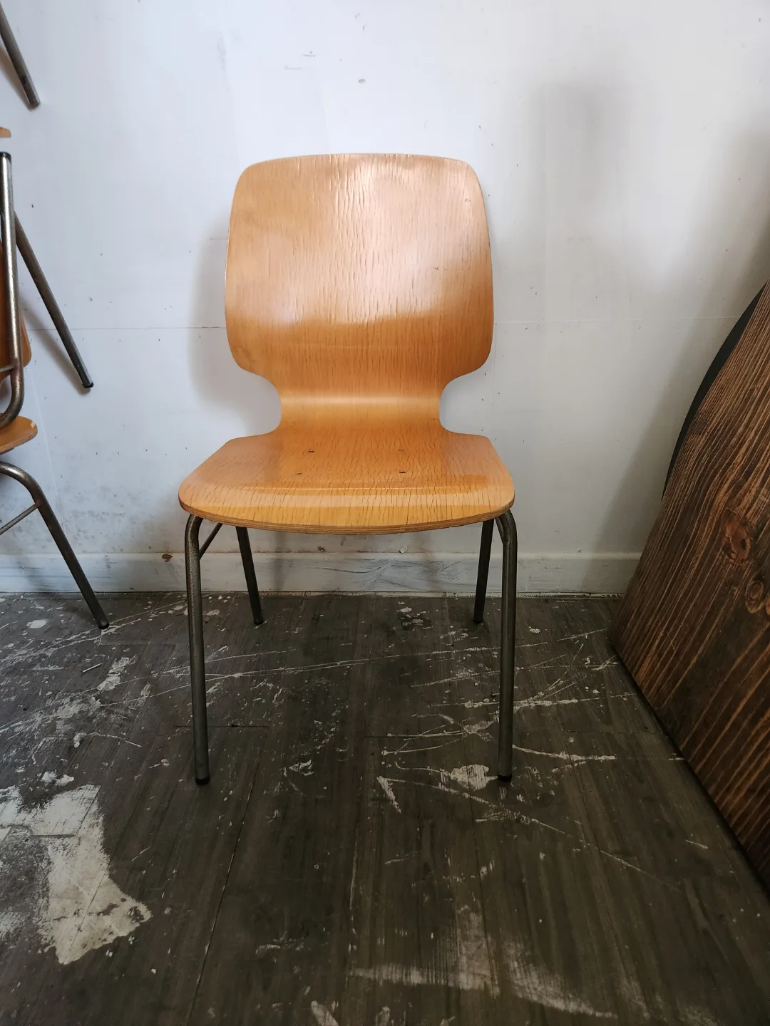 하이팩 의자  철제의자 중고의자