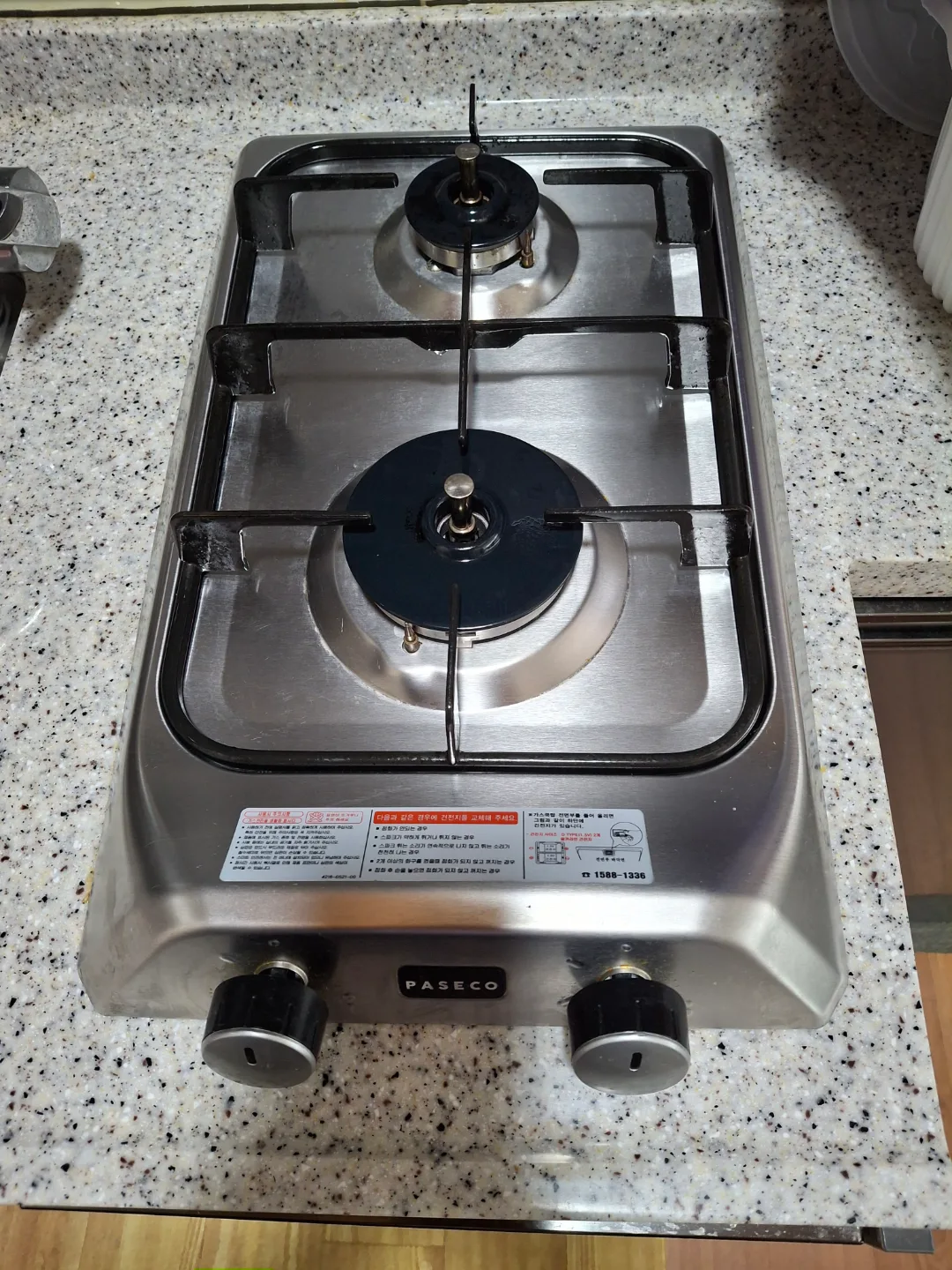 파세코 2구 가스레인지