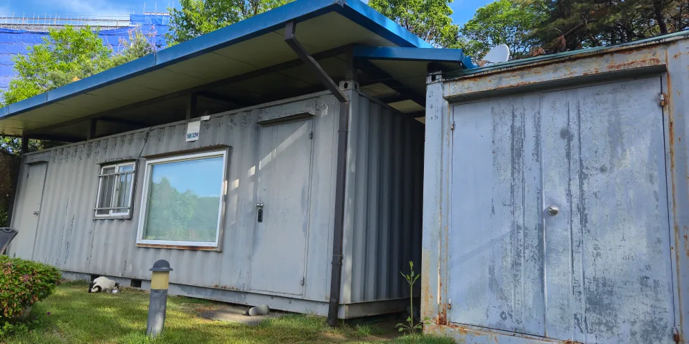 중고 컨테이너2동 일괄 판매합니다