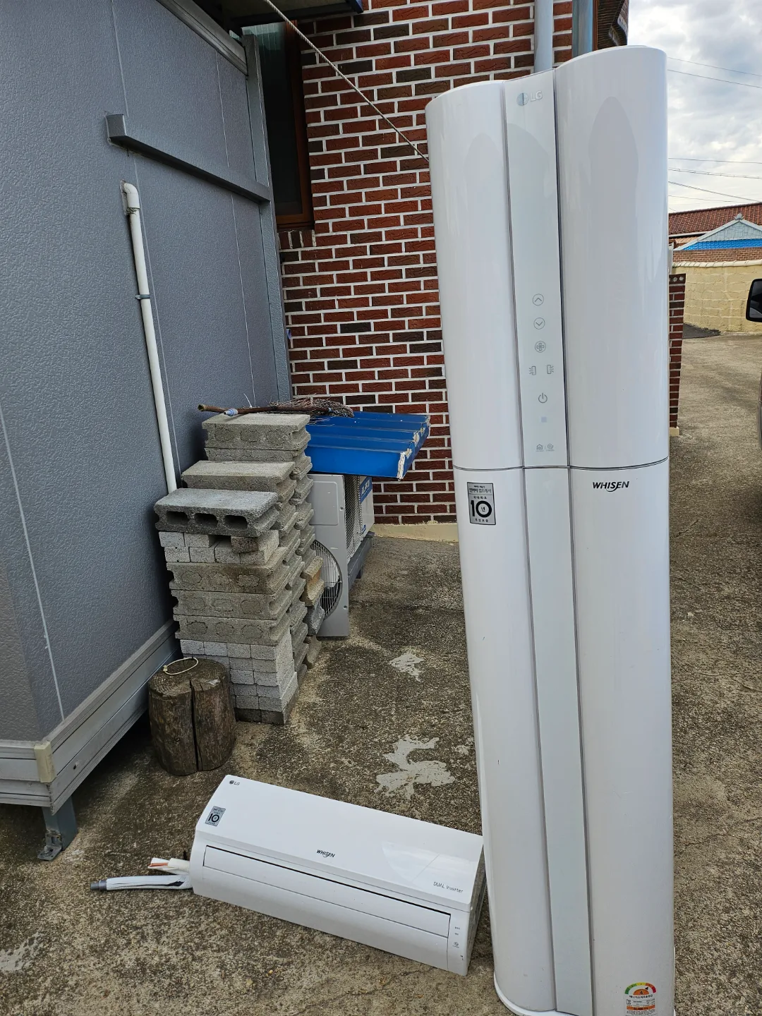 LG 휘센 투인원 에어컨 중고 팝니다.