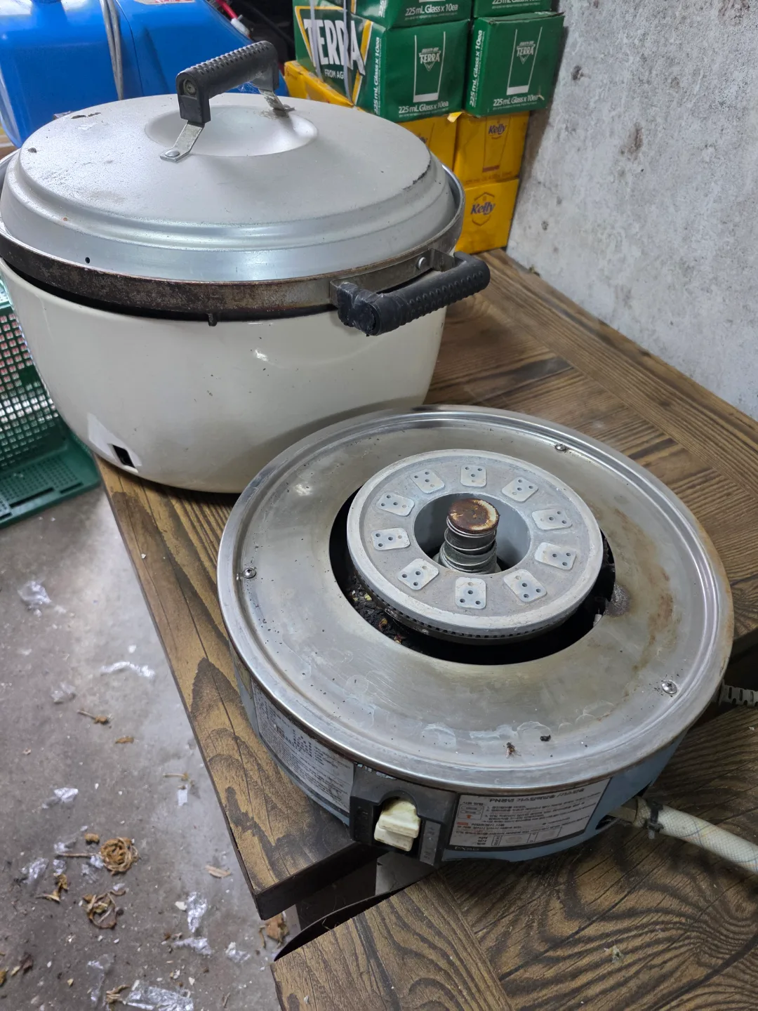 업소용 솥밥기계