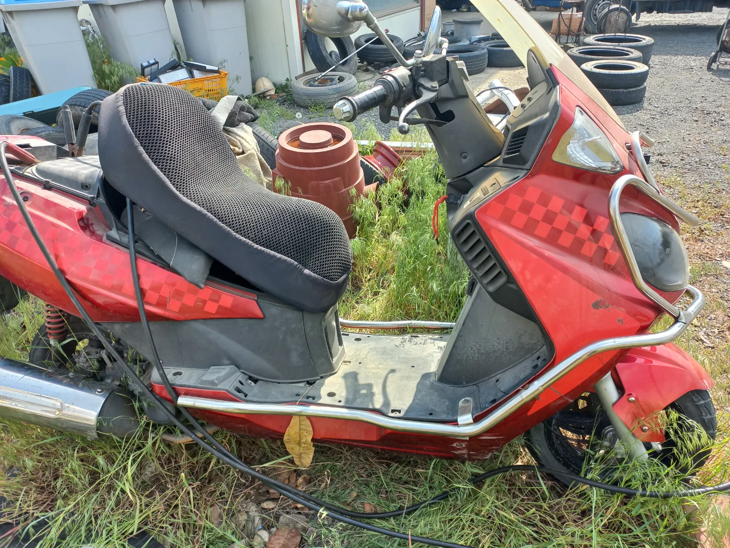 부품용 중고 오토바이 팝니다