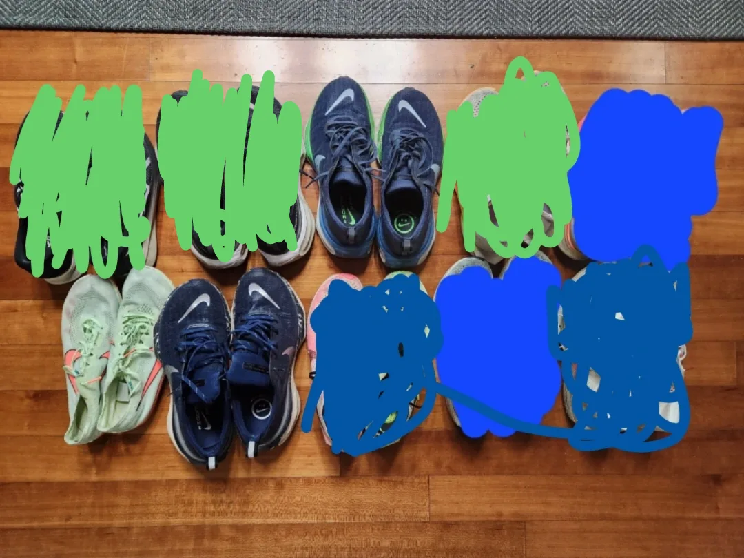 중고 런닝화 3켤레 개당 만원