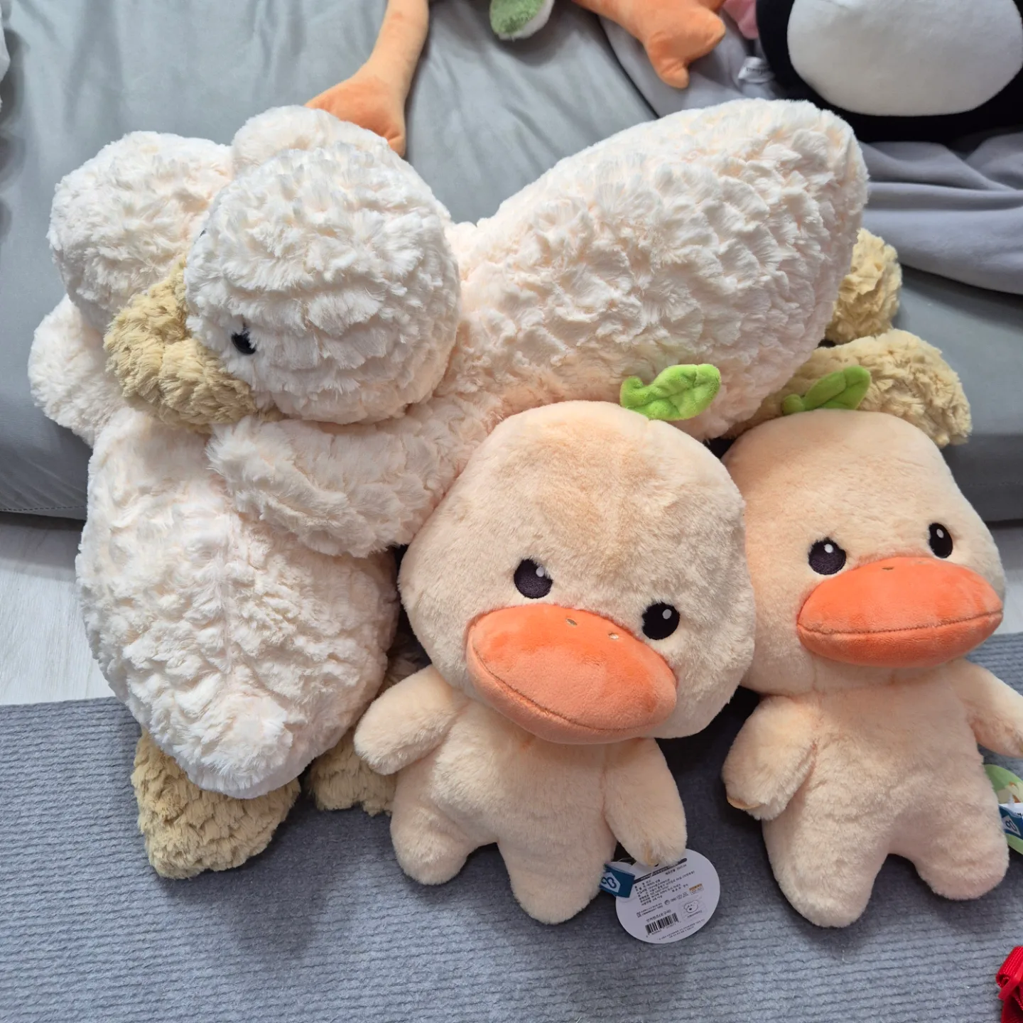 오리 애착 인형🩷덤증정