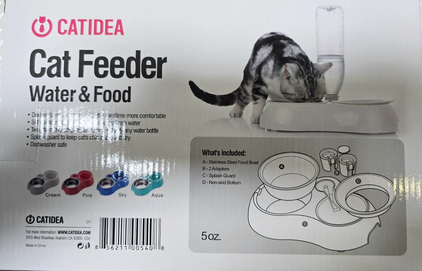 CATIDEA 고양이 자동 급수 급식기 새상품 | 반려동물용품 | 당근 중고거래