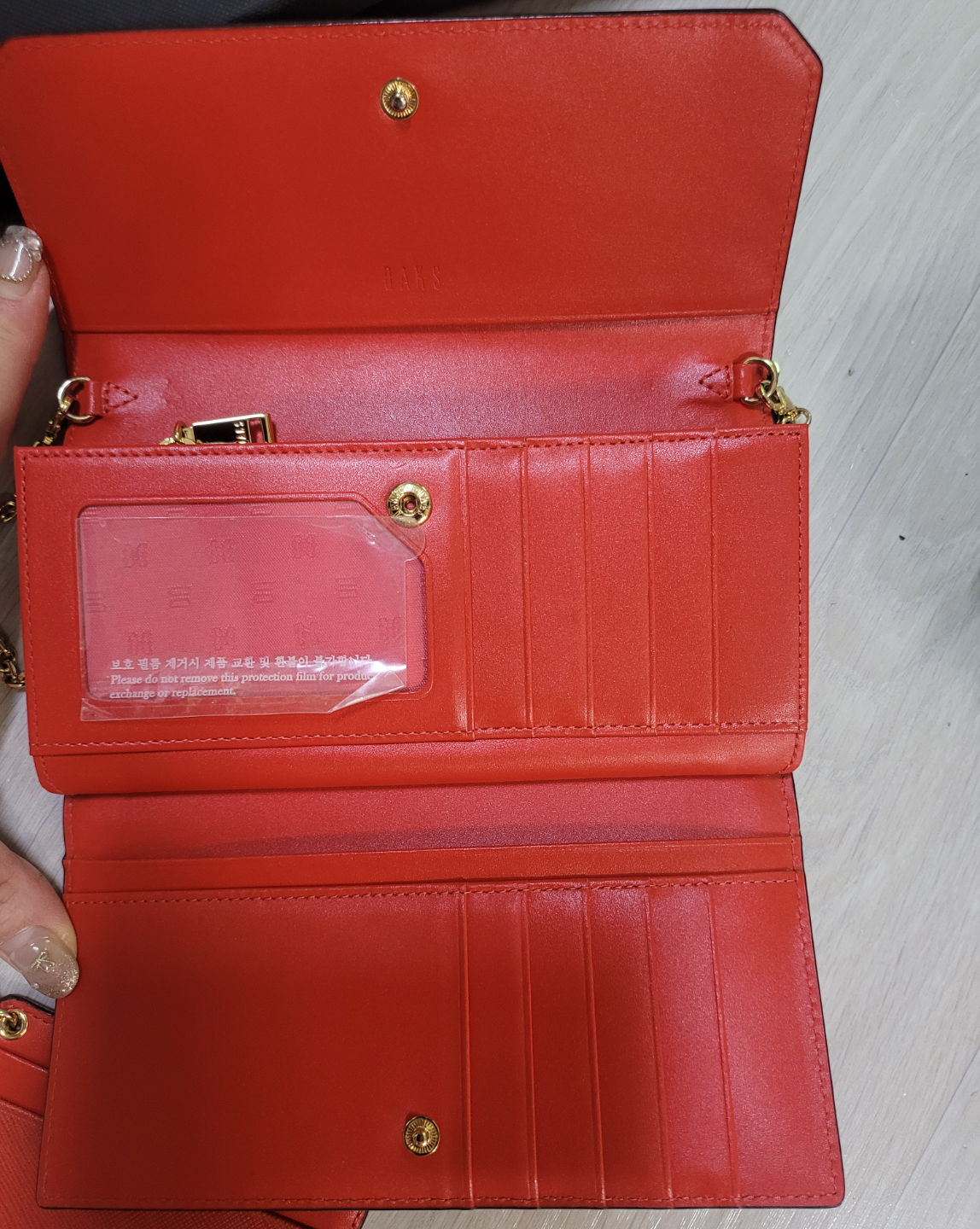 닥스 장지갑 카드지갑 세트 새상품