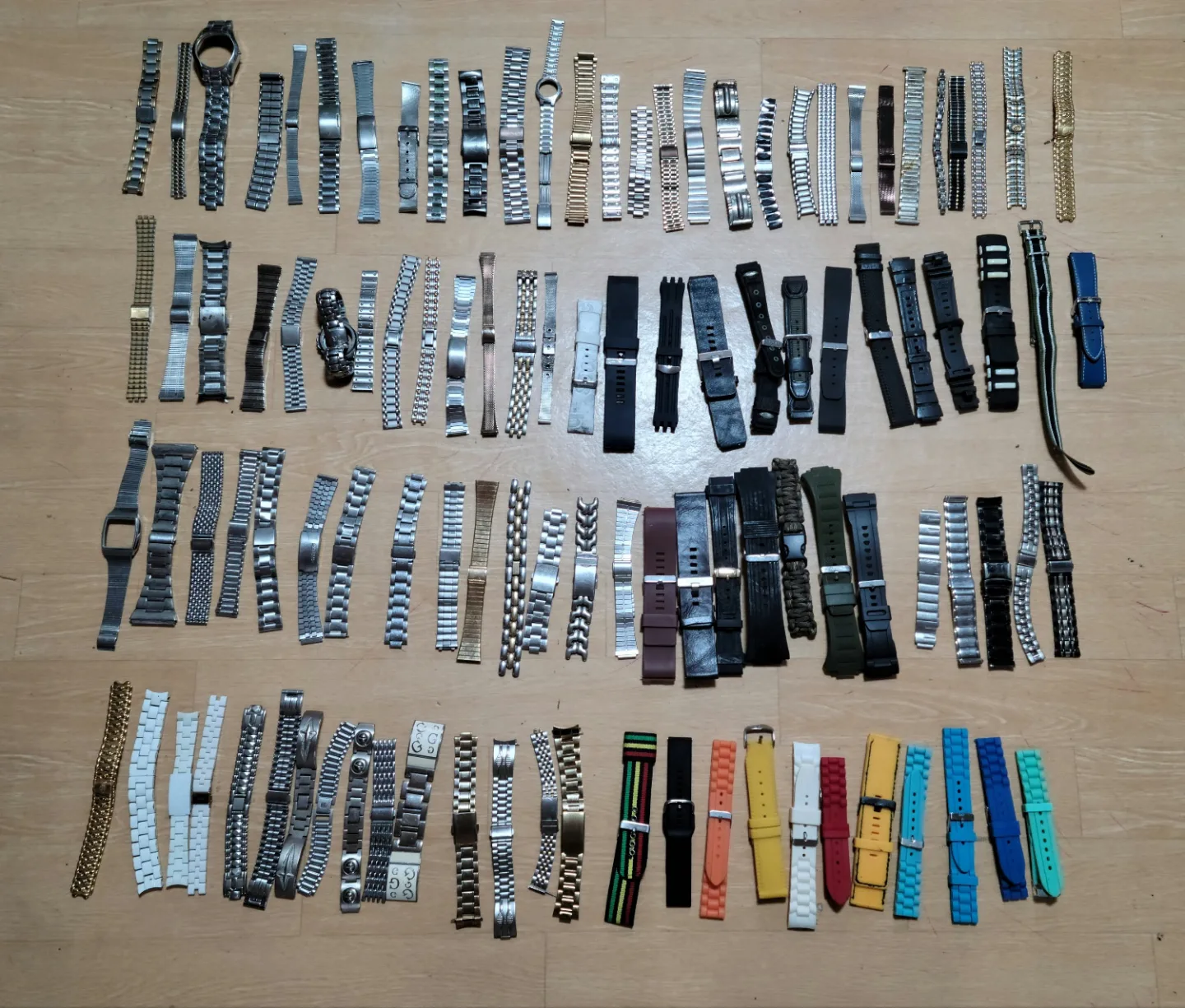 중고 시계줄 100점