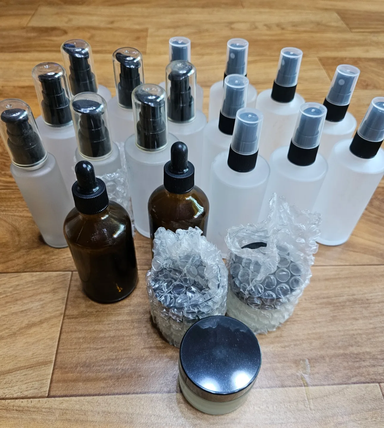 화장품 용기 세트