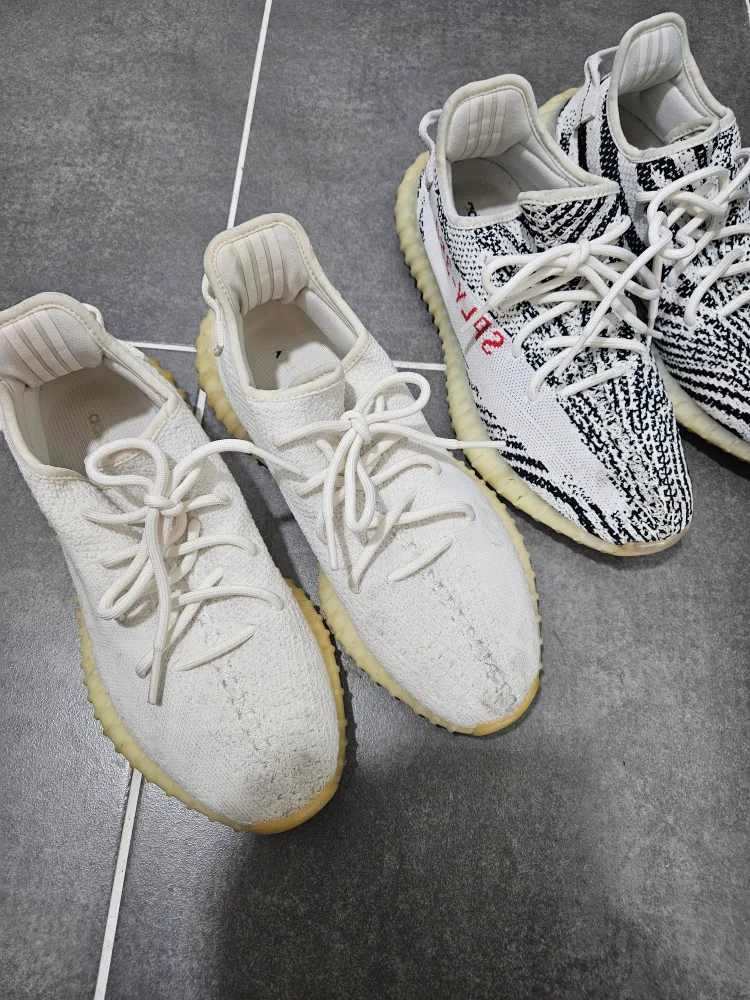 아디다스 이지부스트 크림화이트,지브라 270 중고품 팝니다.