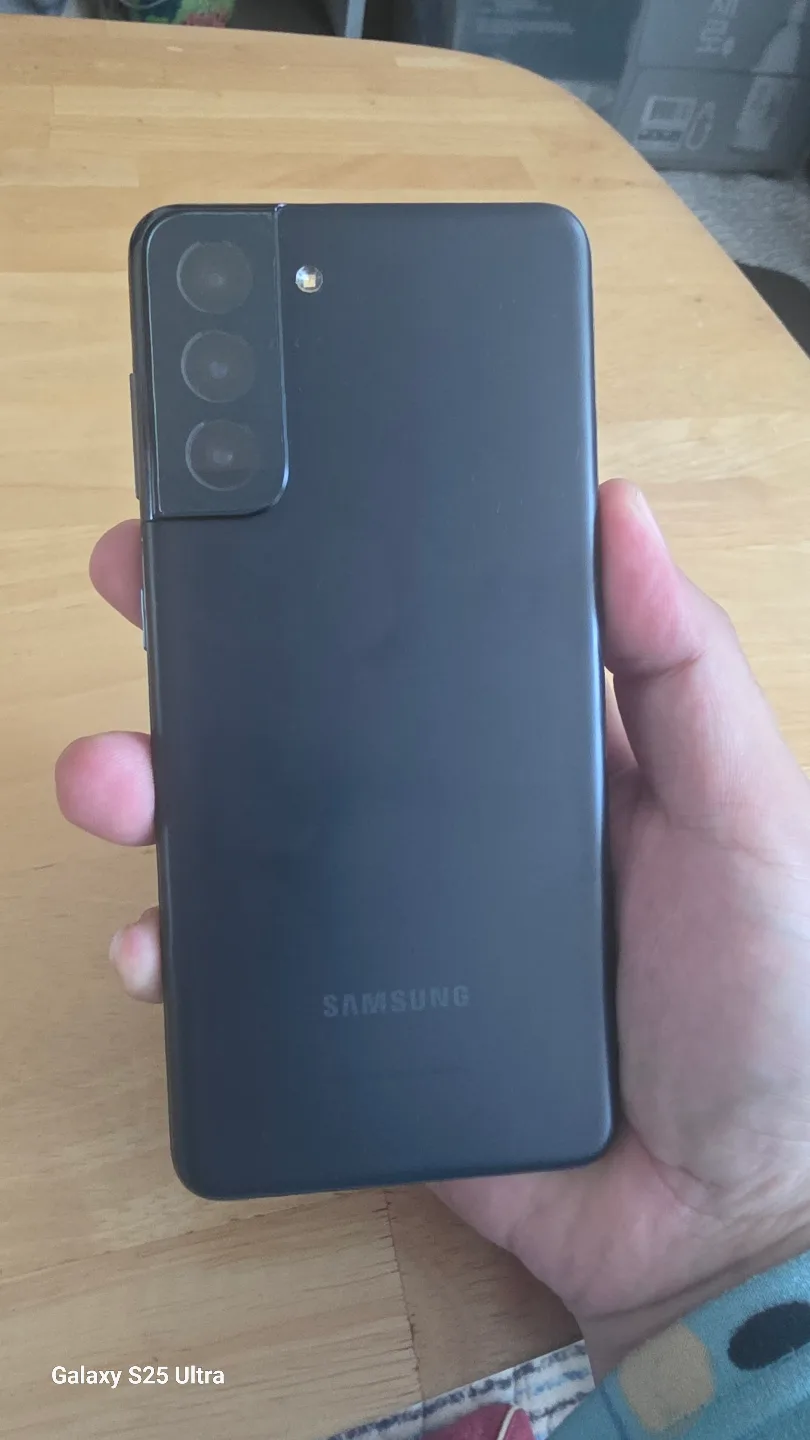 중고) 갤럭시 S21 팬텀 블랙