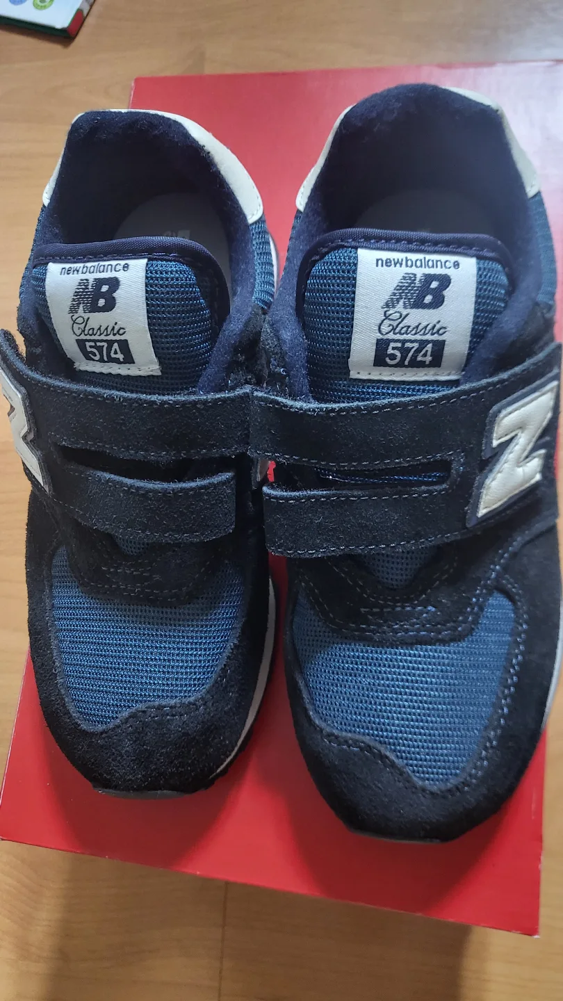 뉴발란스 574 키즈 네이비 운동화 190