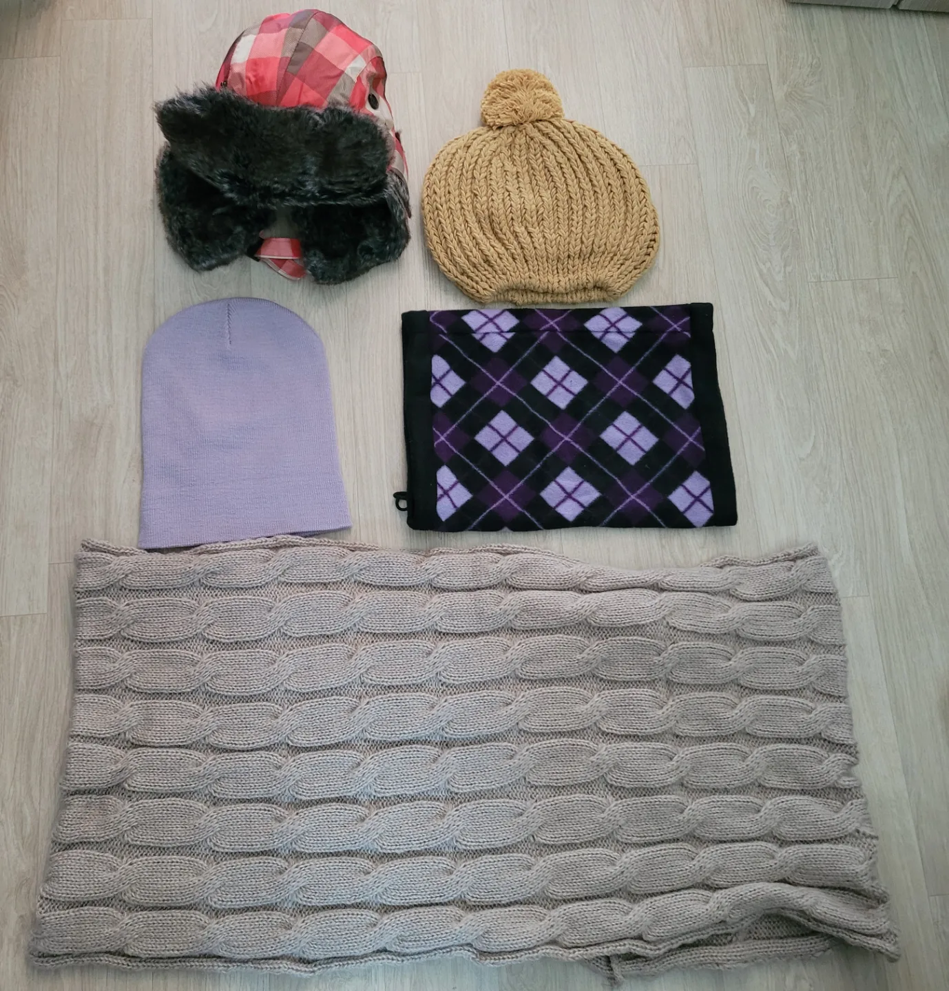 겨울 모자/넥워머