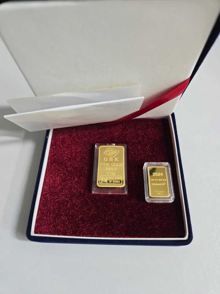 골드바 1돈짜 2개