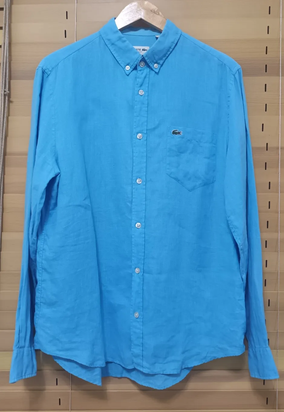 라코스테 남성 린넨셔츠