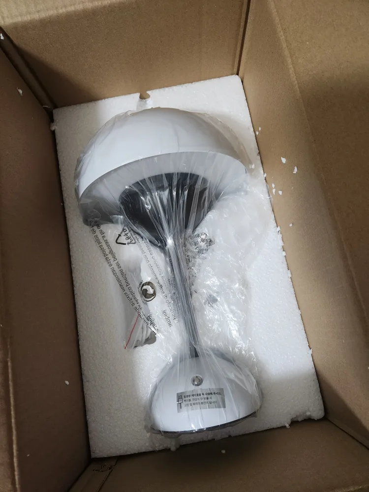 (새상품) 감성조명 머쉬룸 무드등 black/white