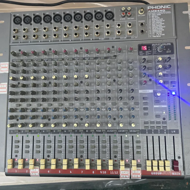 Phonic AM844D 음향믹서(중고)