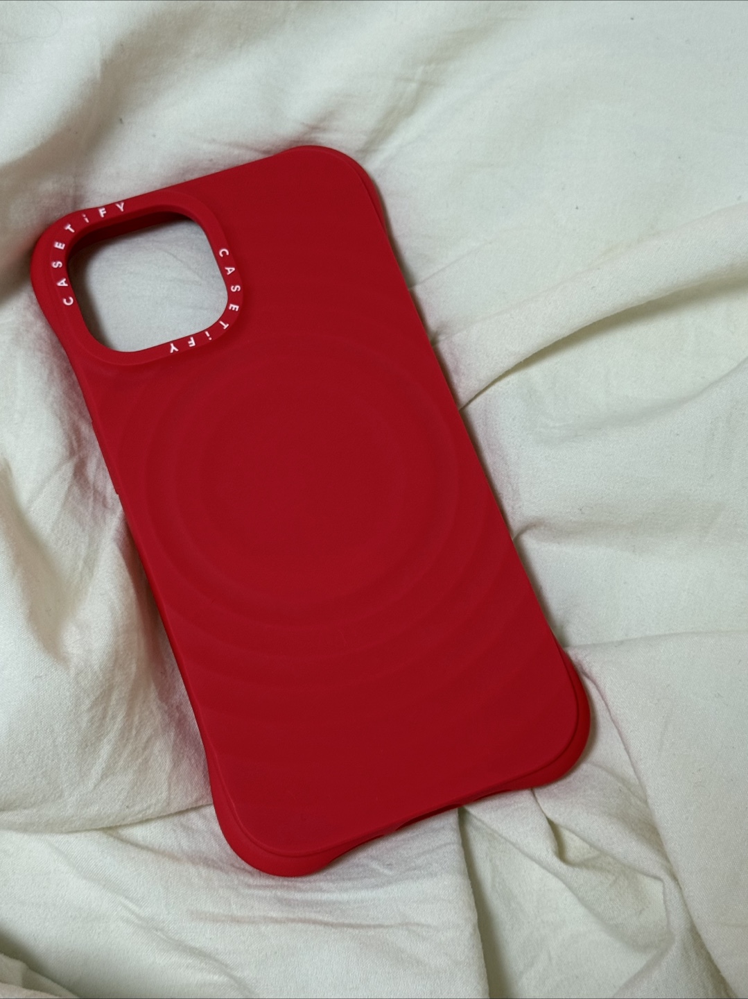 아이폰15 케이스티파이 리플 케이스 레드