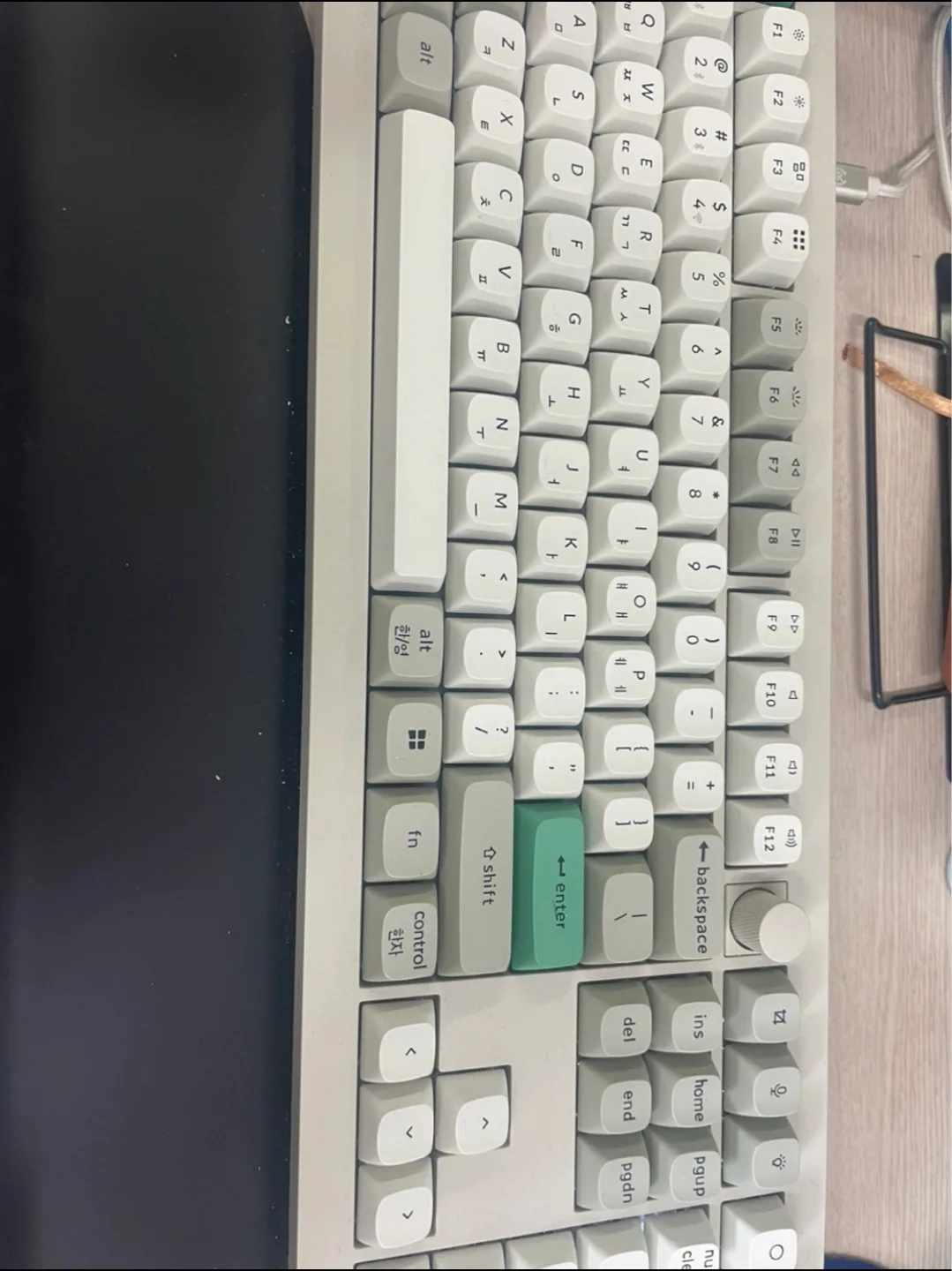 키크론 키보드 저소음 바나나축(축 2개)