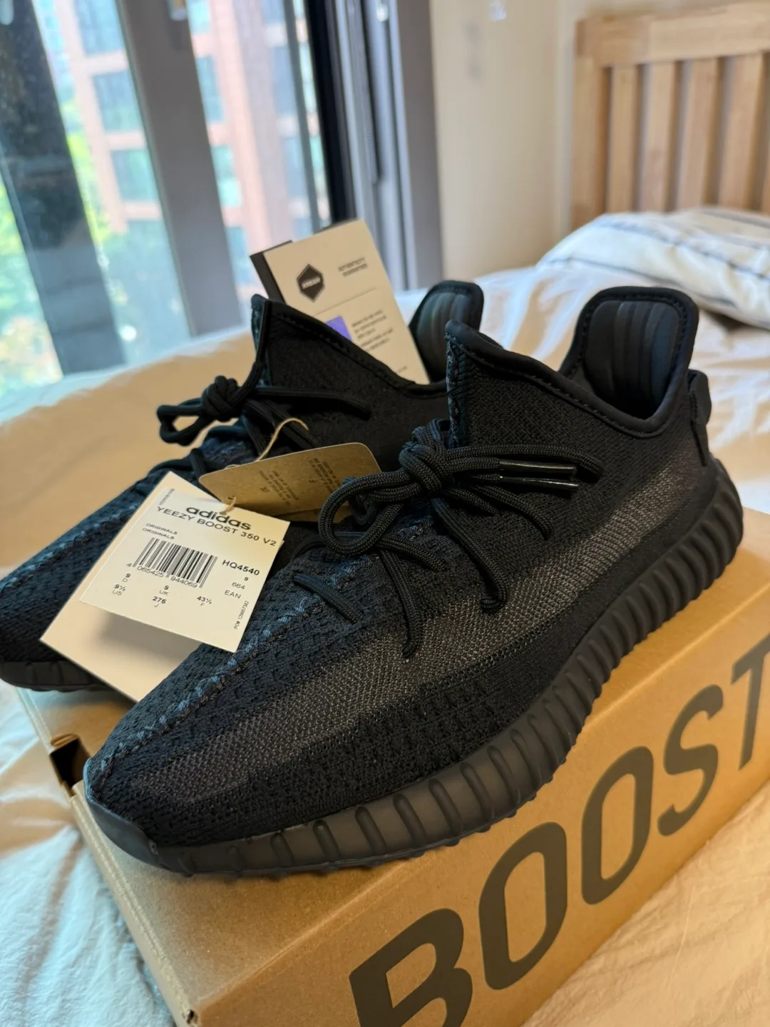(새상품) Adidas Yeezy Boost 이지부스터 350 V2 Onyx