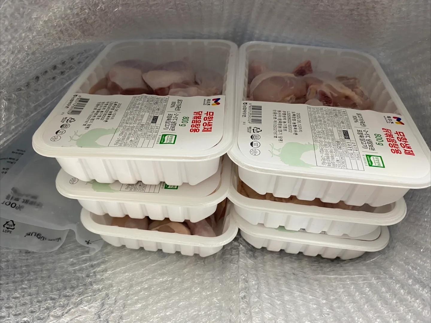 목우촌 무항생제 닭볶음탕용 6팩