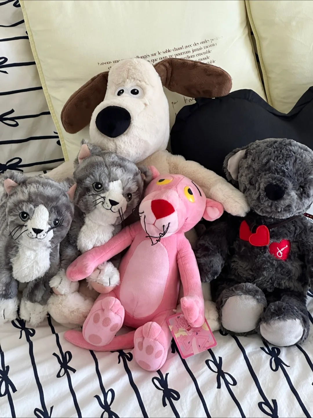 [중고인형모음,개별가격상세확인🙏] 쓸데없는 집들이 선물, 애착인형, 이케아고양이, 그로밋, 핑크펜더, 테디베어