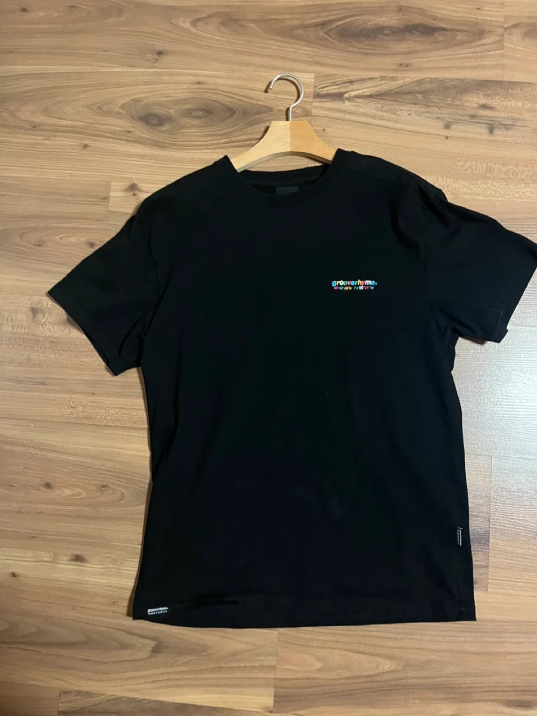 그루부라임 검정 반팔티