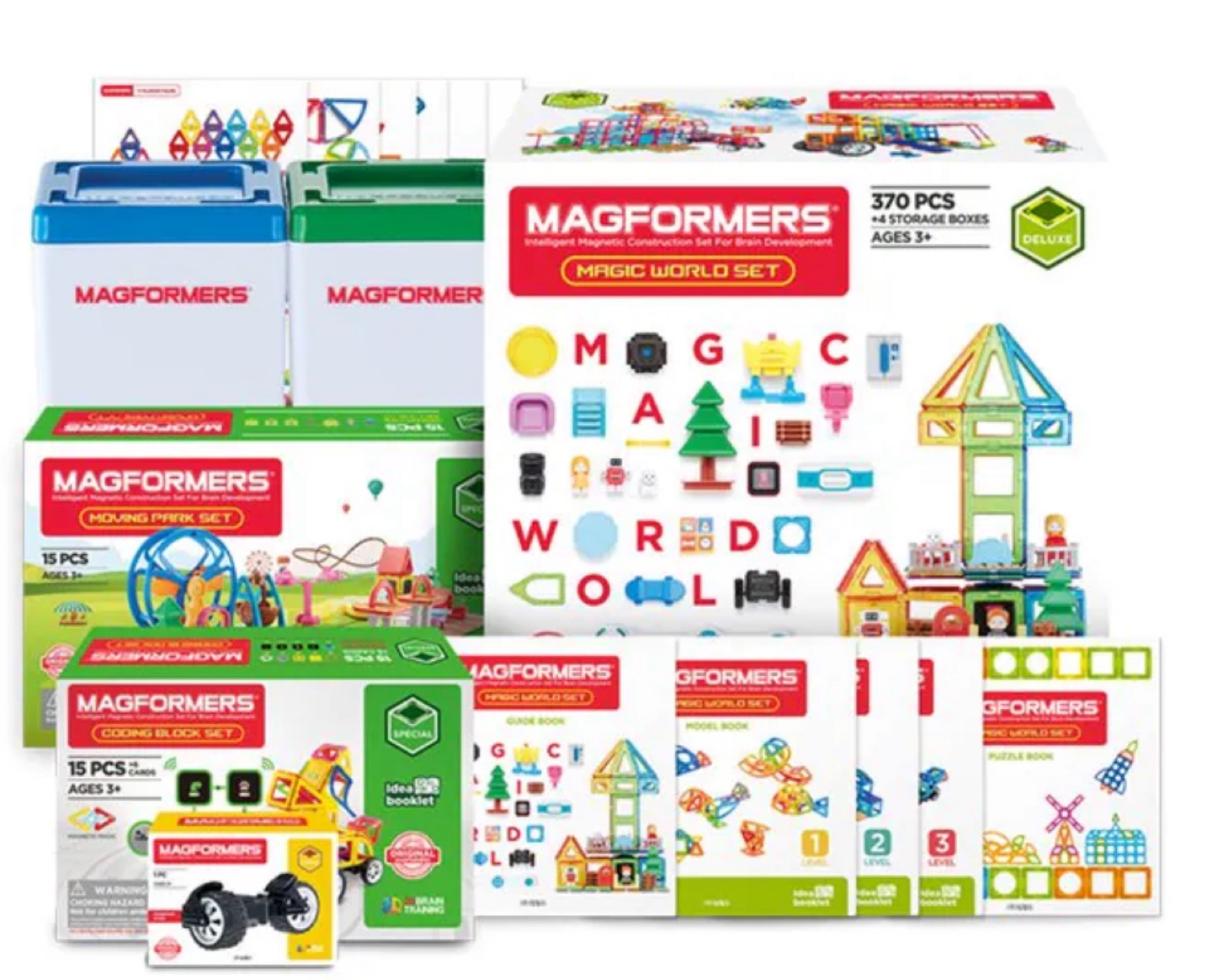 가격내림] 맥포머스 매직월드 세트 + 스카이트랙세트