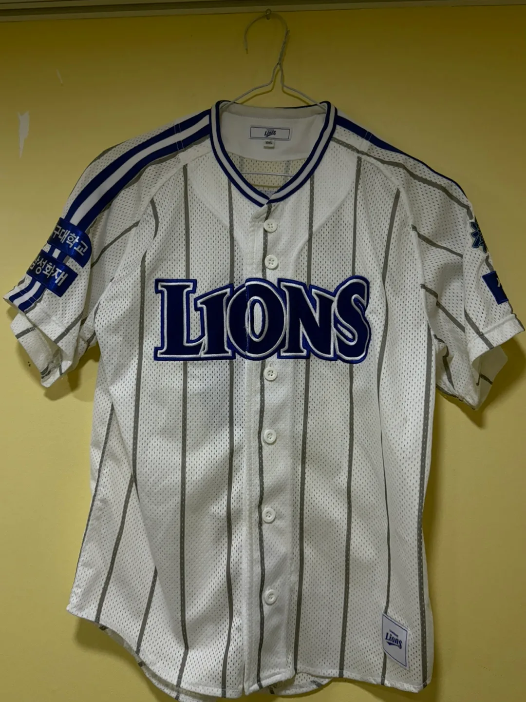 [85]삼성 라이온즈 혼연일체 올드 구자욱 마킹 유니폼