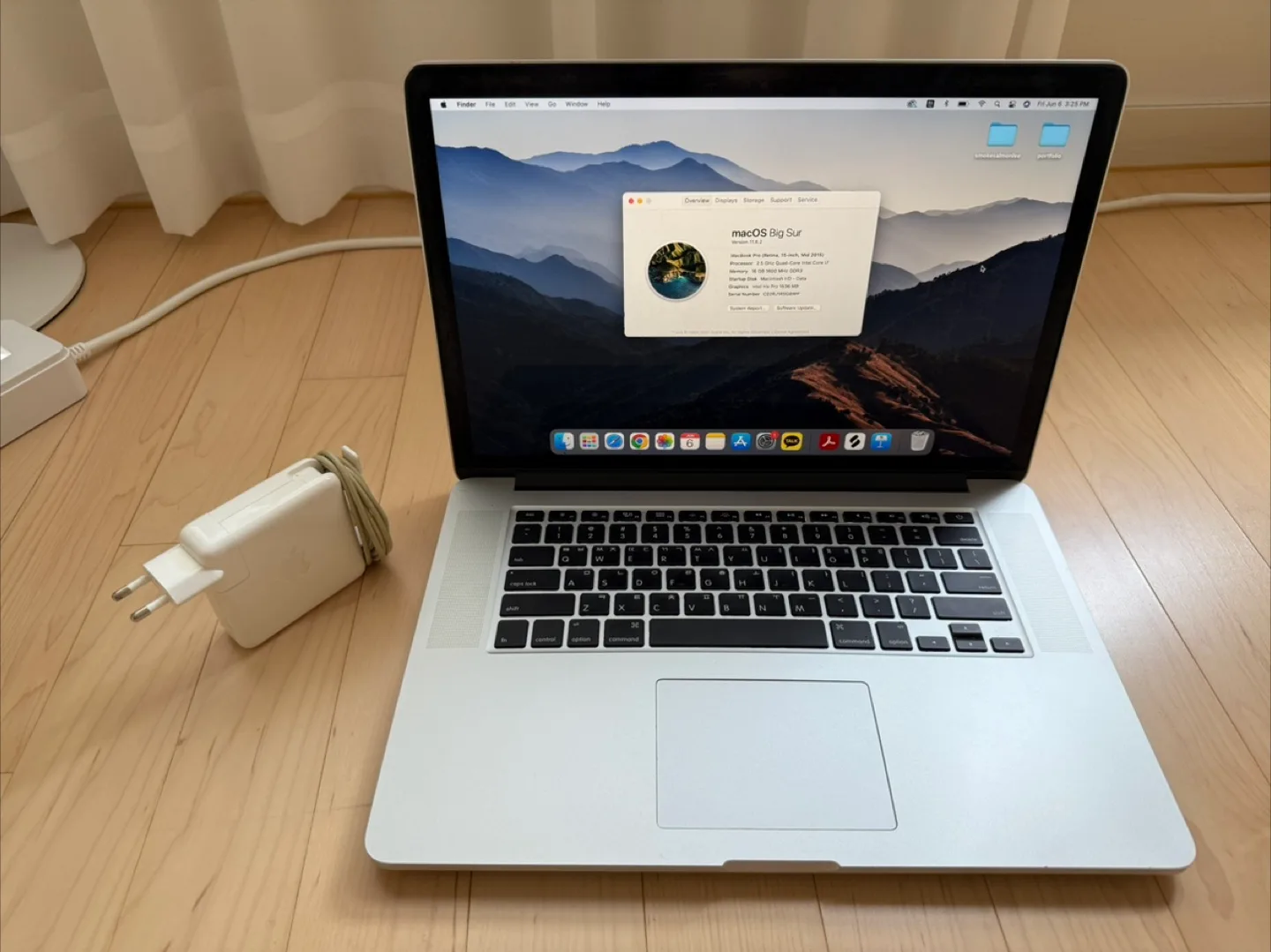 맥북 프로 2015 i7 15인치 500GB