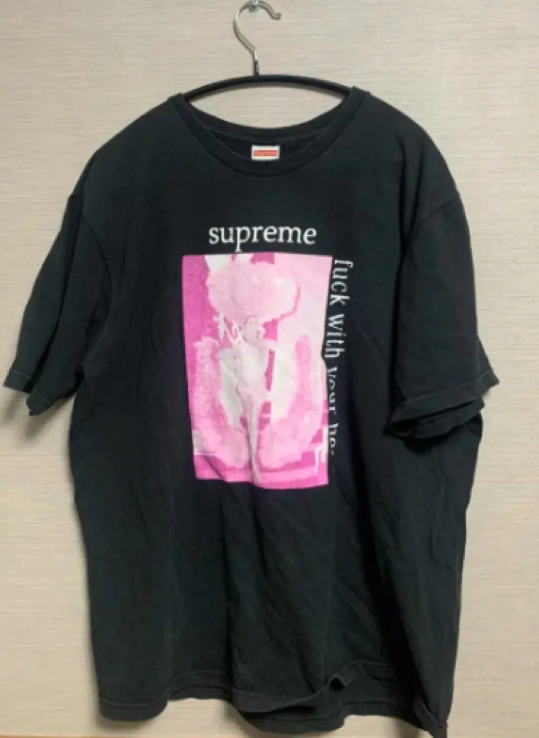 중고 슈프림 반팔티