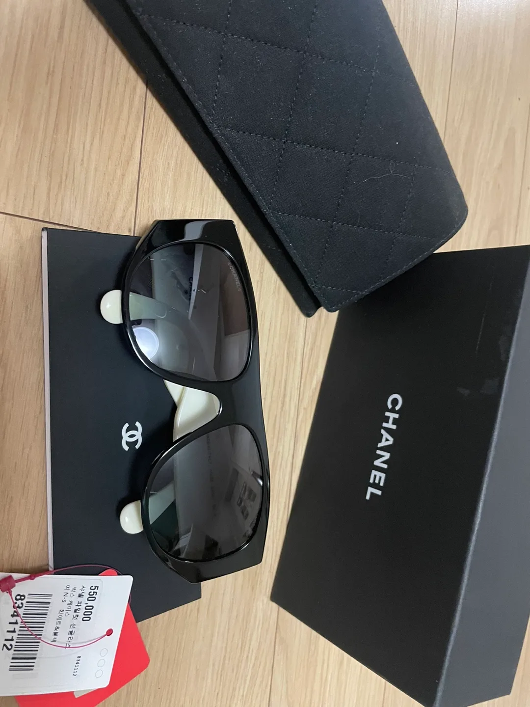 샤넬 선글라스 블랙