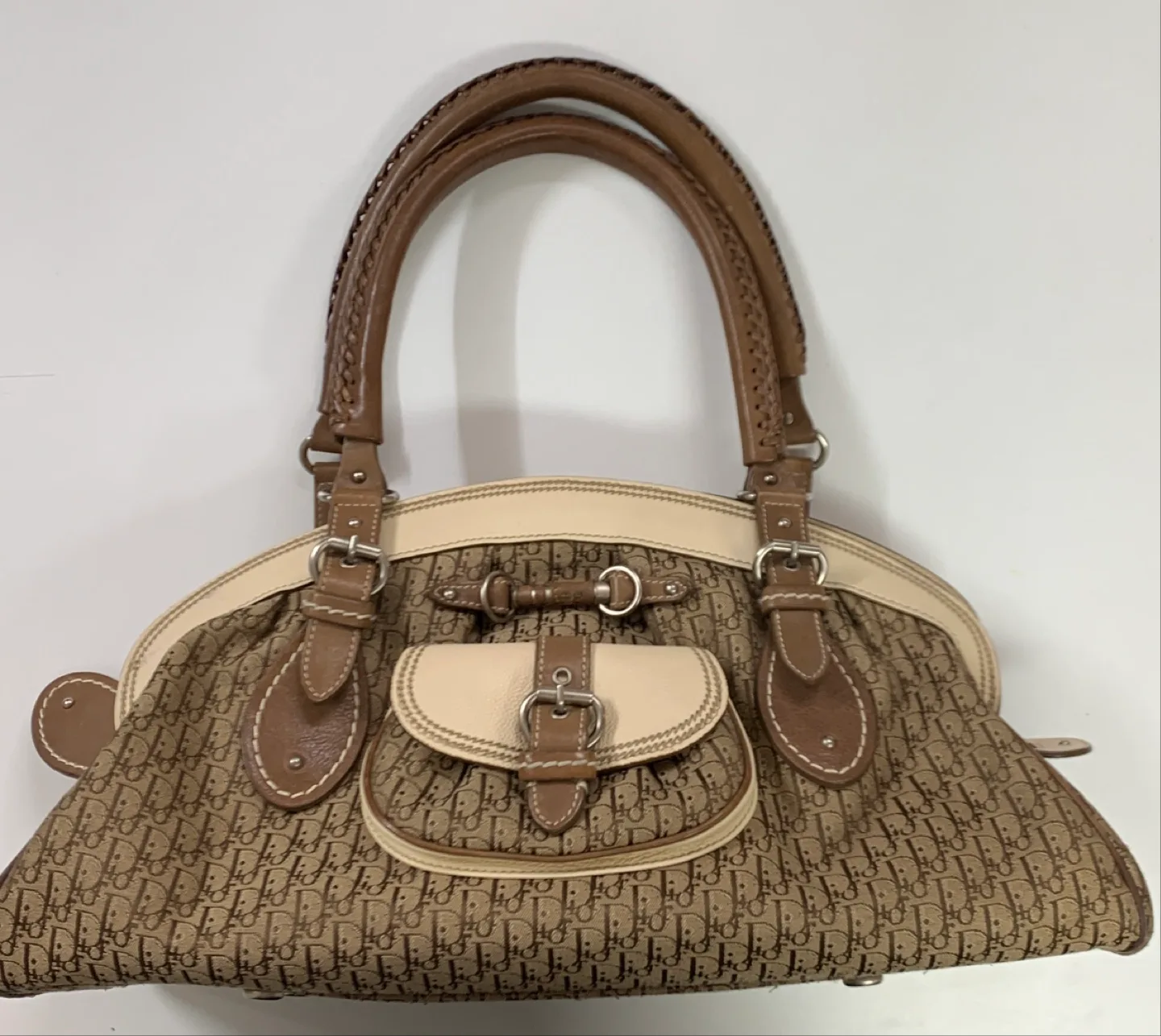 디올 마이디올 프레임 포켓 숄더백