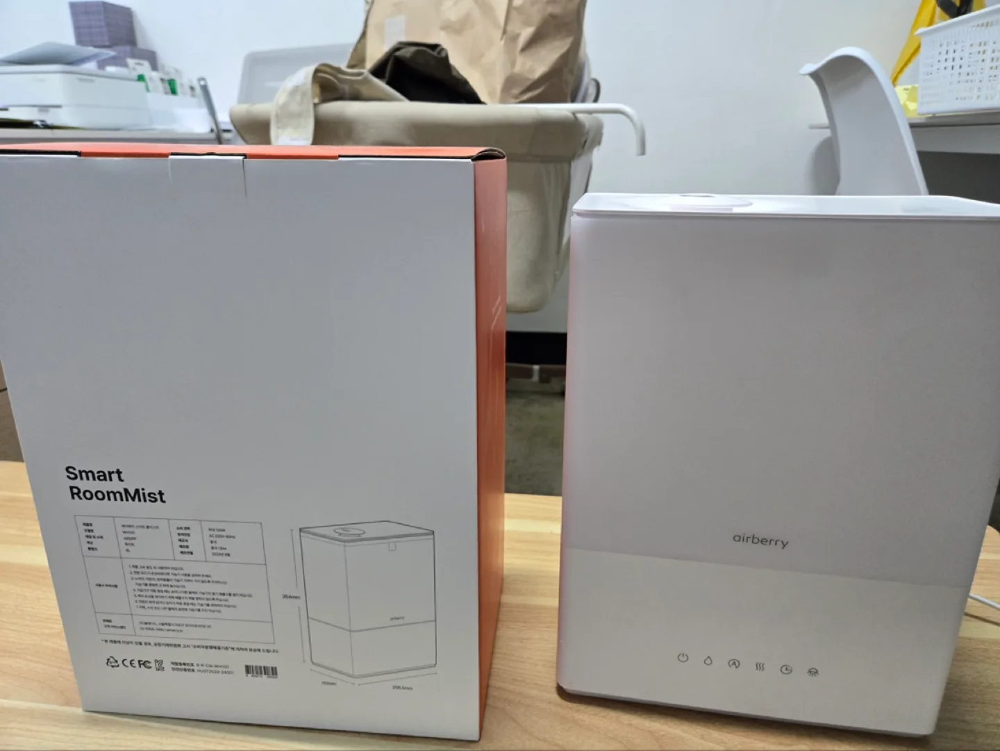 에어베리 스마트 룸미스트 새상품1, 중고1