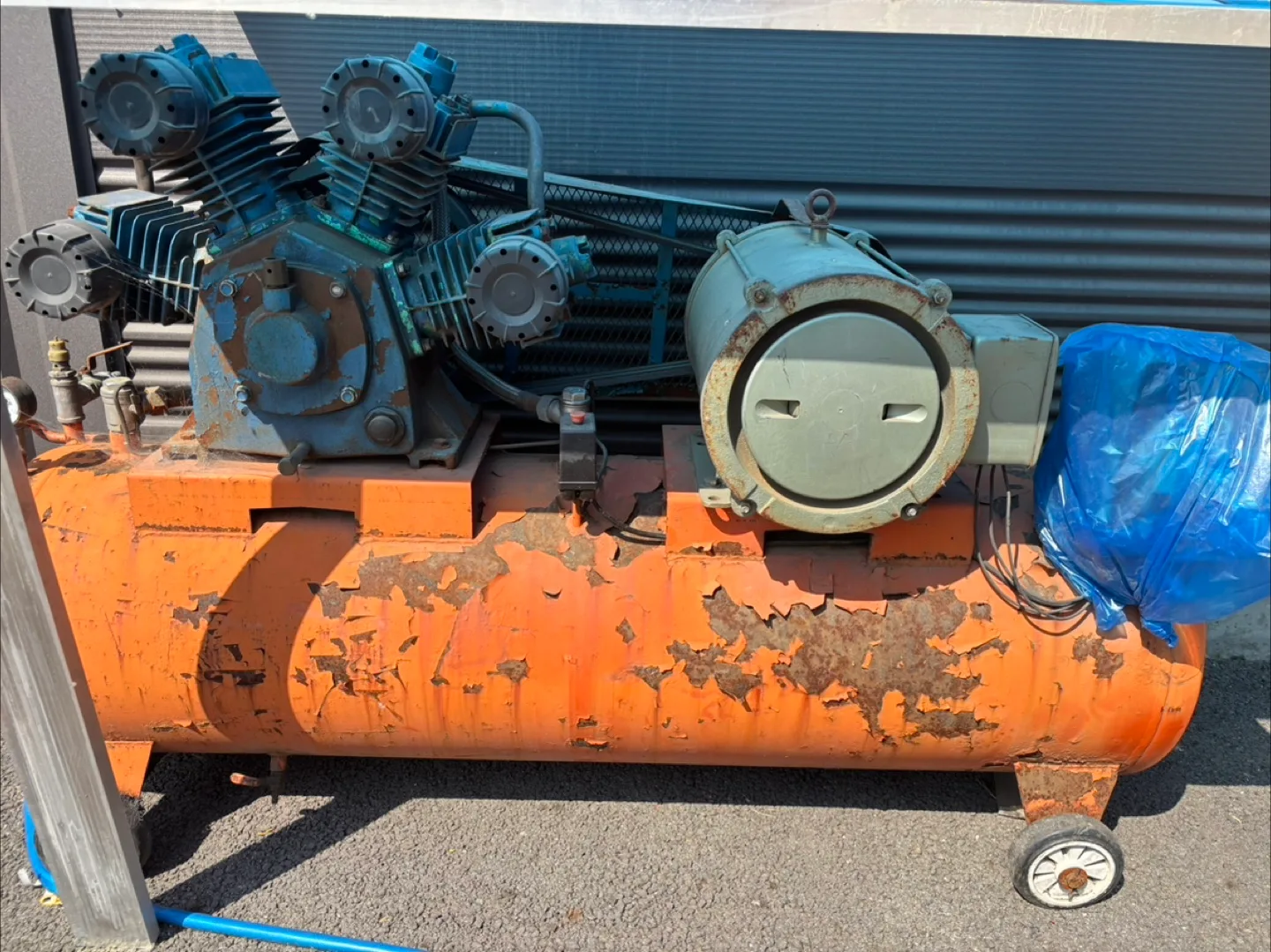 중고 현대 에어콤프레셔 11KW