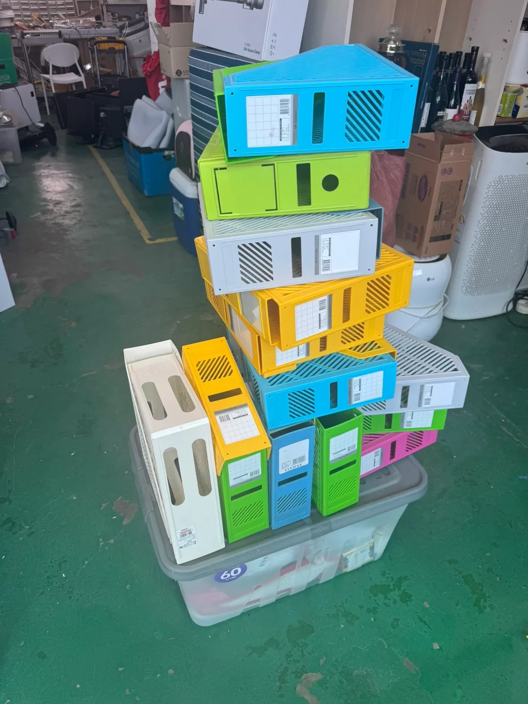 플라스틱 정리함 모음(중고입니다)일광 팝니다