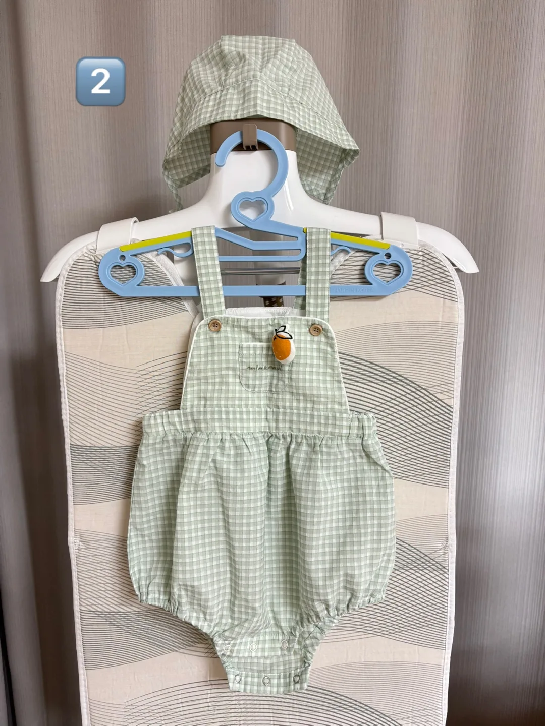 밍크뮤 바디수트 12개월(80사이즈) 팝니다.