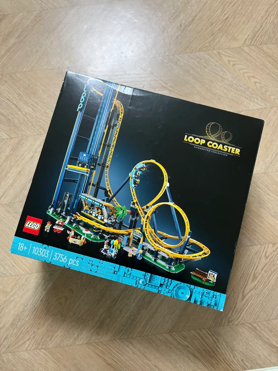[레고] 루프코스터 10303 극미중고 풀박스 판매합니다!!^^